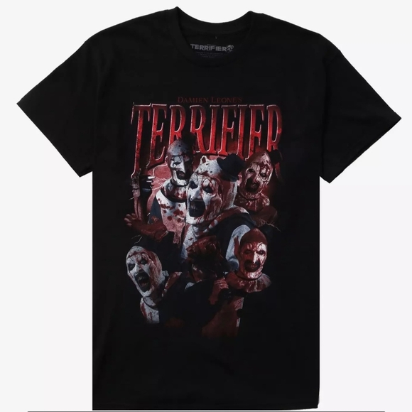 Black Graphic T-Shirt Terrifier - Picture 1 of 1